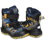 Детские зимние термоботинки SUPER GEAR B 199 / B 200 (черно-желтые)